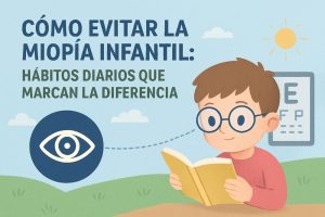 Cómo evitar la miopía infantil: hábitos diarios que marcan la diferencia