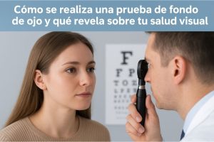 Cómo se realiza una prueba de fondo de ojo y qué revela sobre tu salud visual