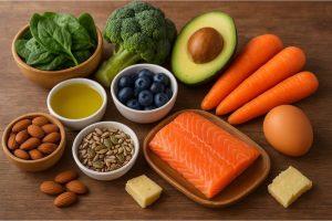 Alimentación y vitaminas: aliados para prevenir la degeneración macular